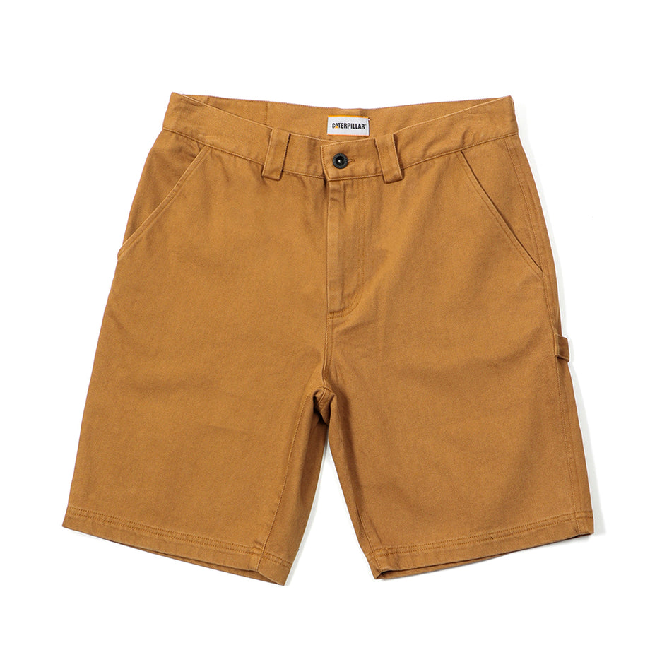 Bermuda Short De Tela Para Hombres Short Deportivo Short Marron