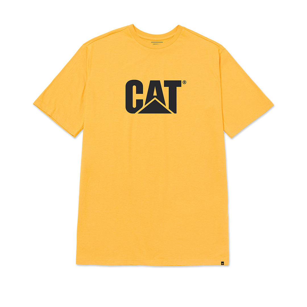 Camiseta Cat Logo para hombre color amarillo