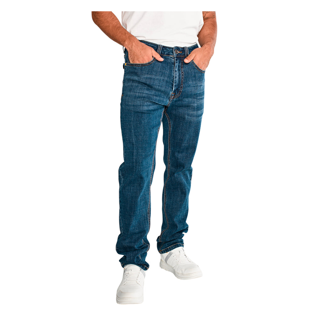 Jeans Coolmax Slim para hombre color azul