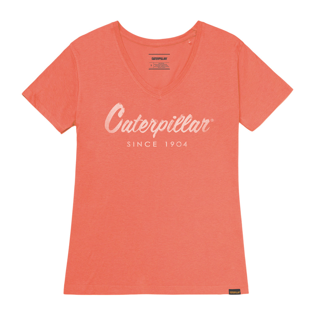 Camiseta Script V-Neck