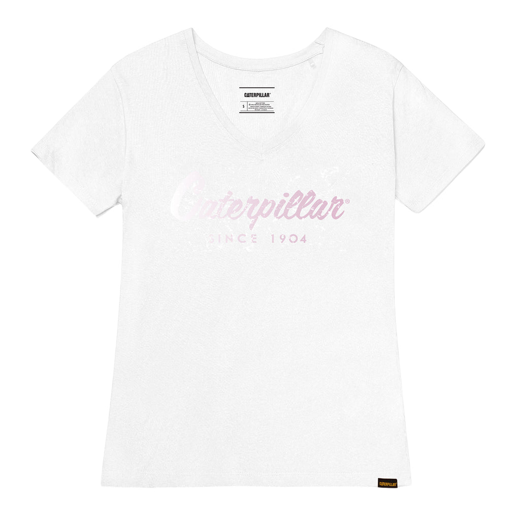 Camiseta Script V-Neck