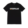 Camiseta Caterpillar Logo para hombre color negro
