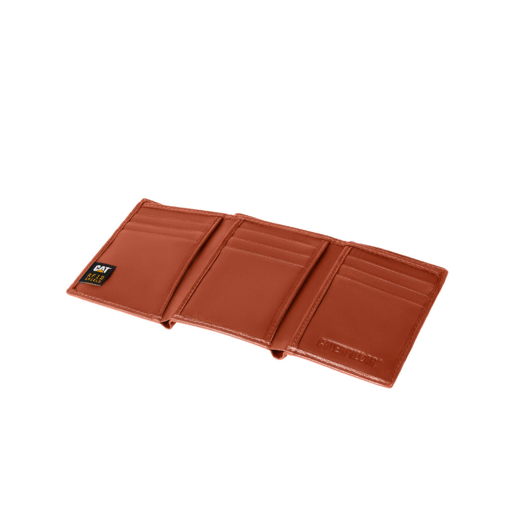 Billetera Kenya para hombre color cognac