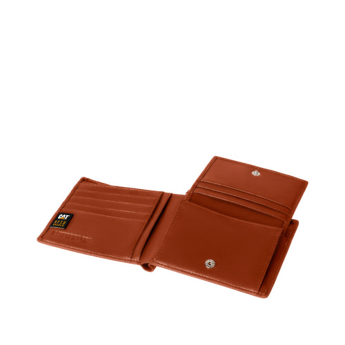 Billetera Ethiopian para hombre color cognac