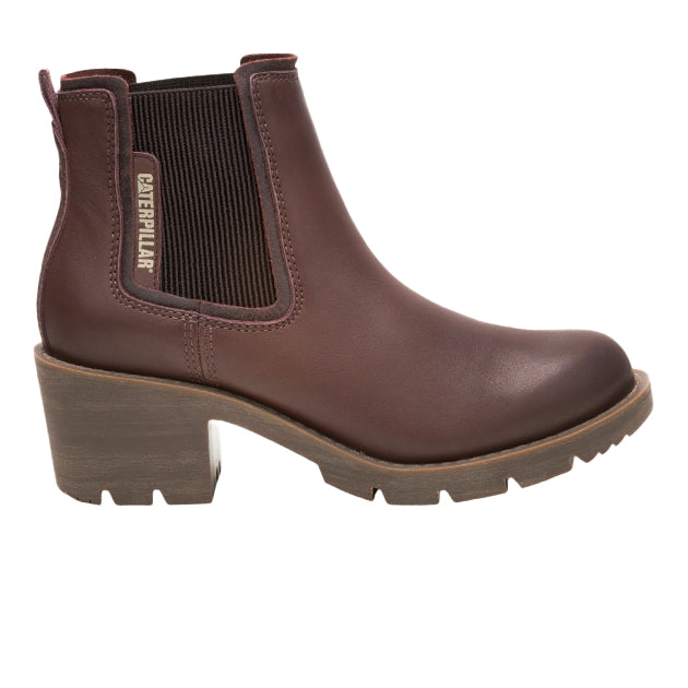 Botas Rewrite Chelsea para mujer color café