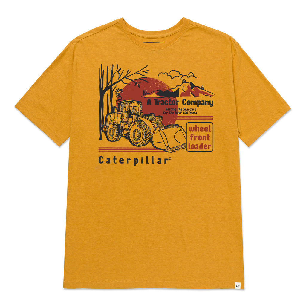 Camiseta Equipment para hombre color anaranjado