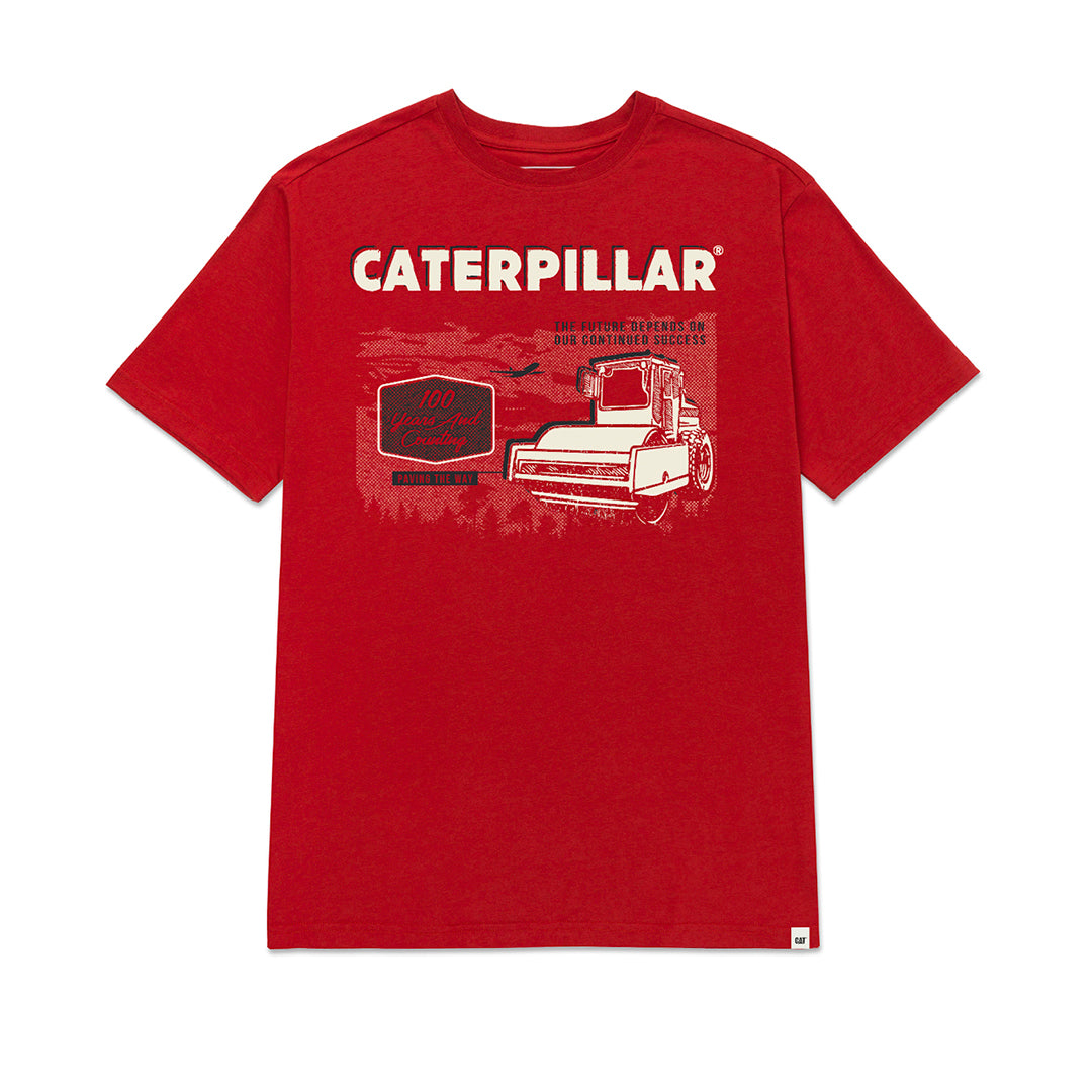 Camiseta Equipment para hombre color rojo