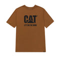 Camiseta Do The Work para hombre color café