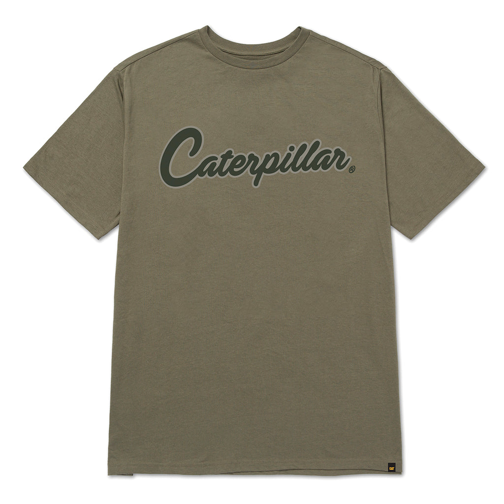 Camiseta Traditions para hombre color olivo