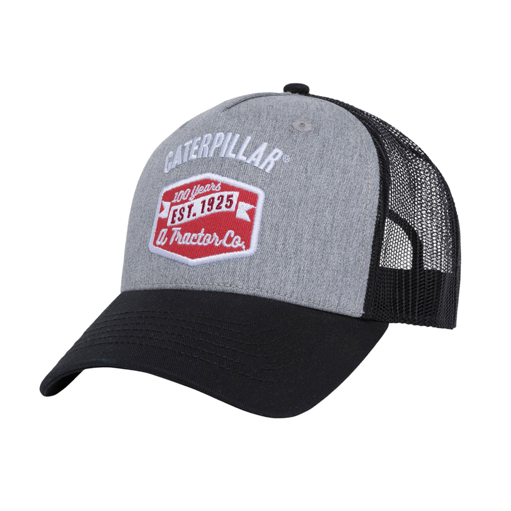 Gorra Panel Trucker unisex color gris