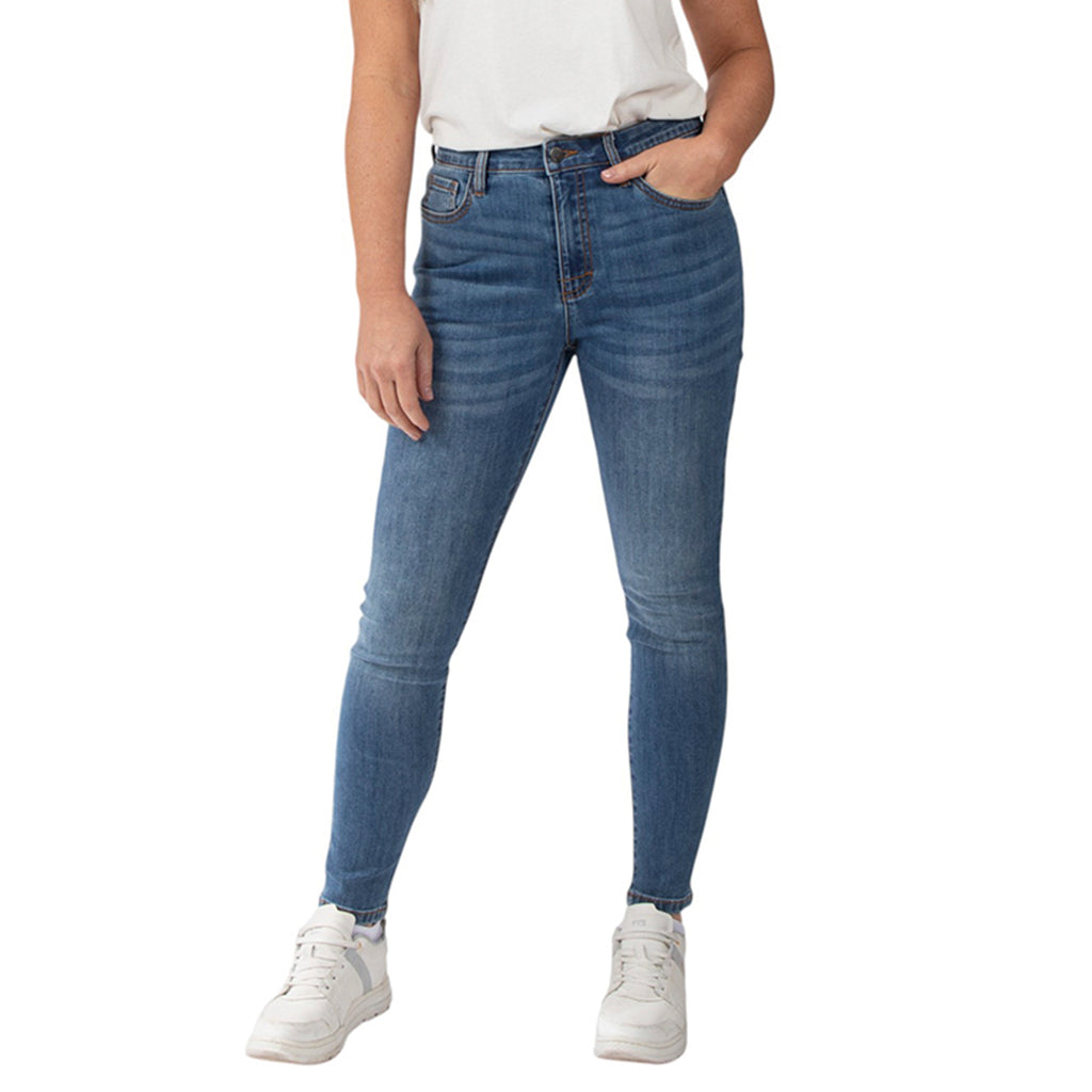 Jeans Skinny para mujer color azul