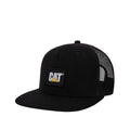 Gorra Cat Logo Patch Trucker unisex color negro