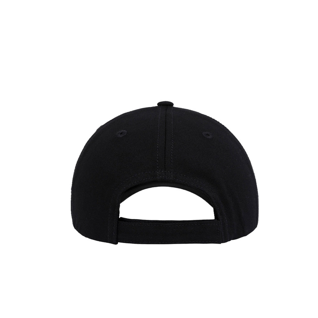 Gorra 6 Panel Label unisex color negro