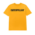 Camiseta Caterpillar Logo para hombre color amarillo