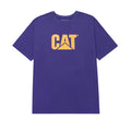 Camiseta Cat Logo para hombre color azul
