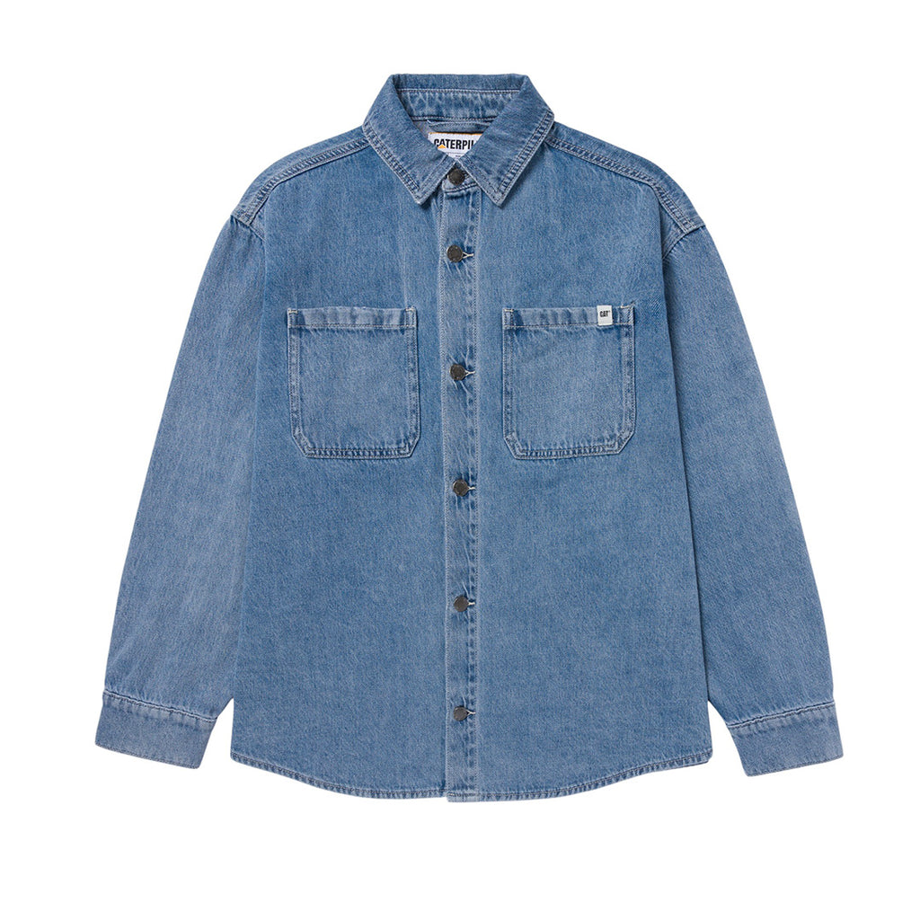 Camisa Oversized Denim para mujer color denim