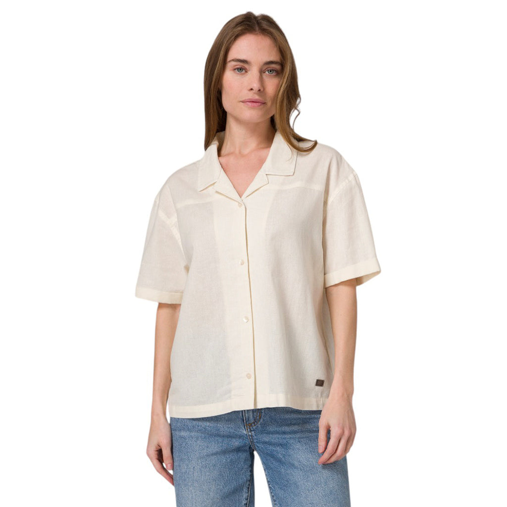 Camisa Lightweight Camp para mujer color blanco