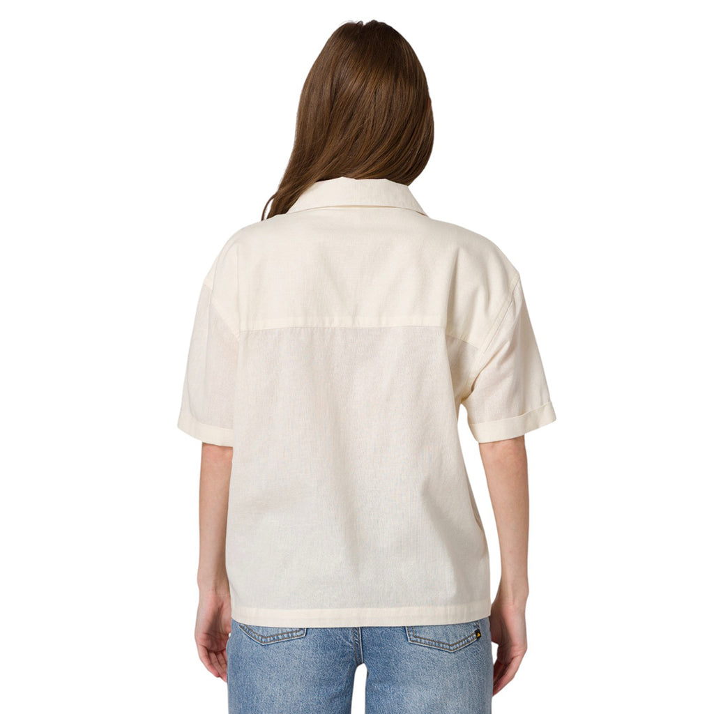 Camisa Lightweight Camp para mujer color blanco