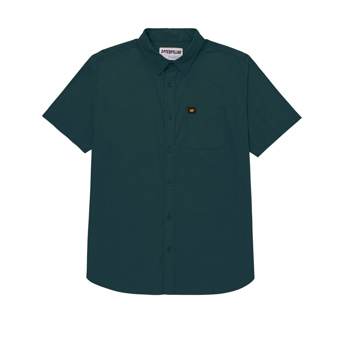 Camisa Poplin para hombre color turqueza