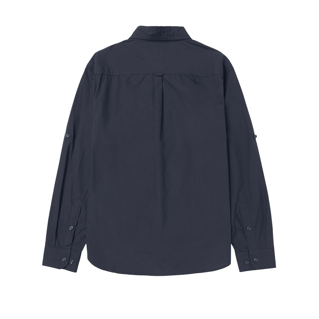 Camisa Foundation Convertible para hombre color azul oscuro