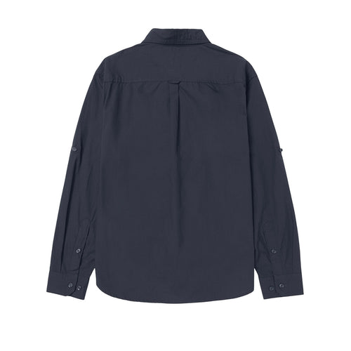 Camisa Foundation Convertible para hombre color azul oscuro