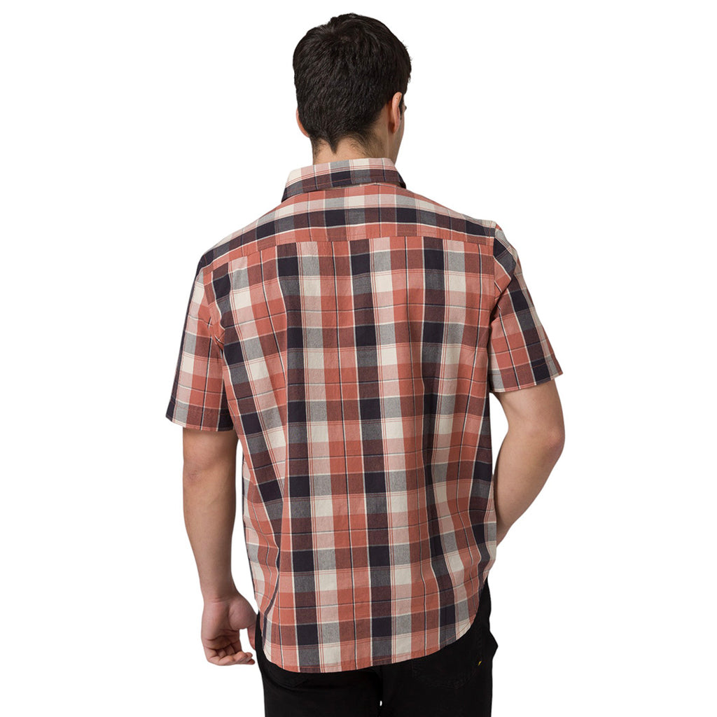Camisa Plaid Poplin para hombre color multi