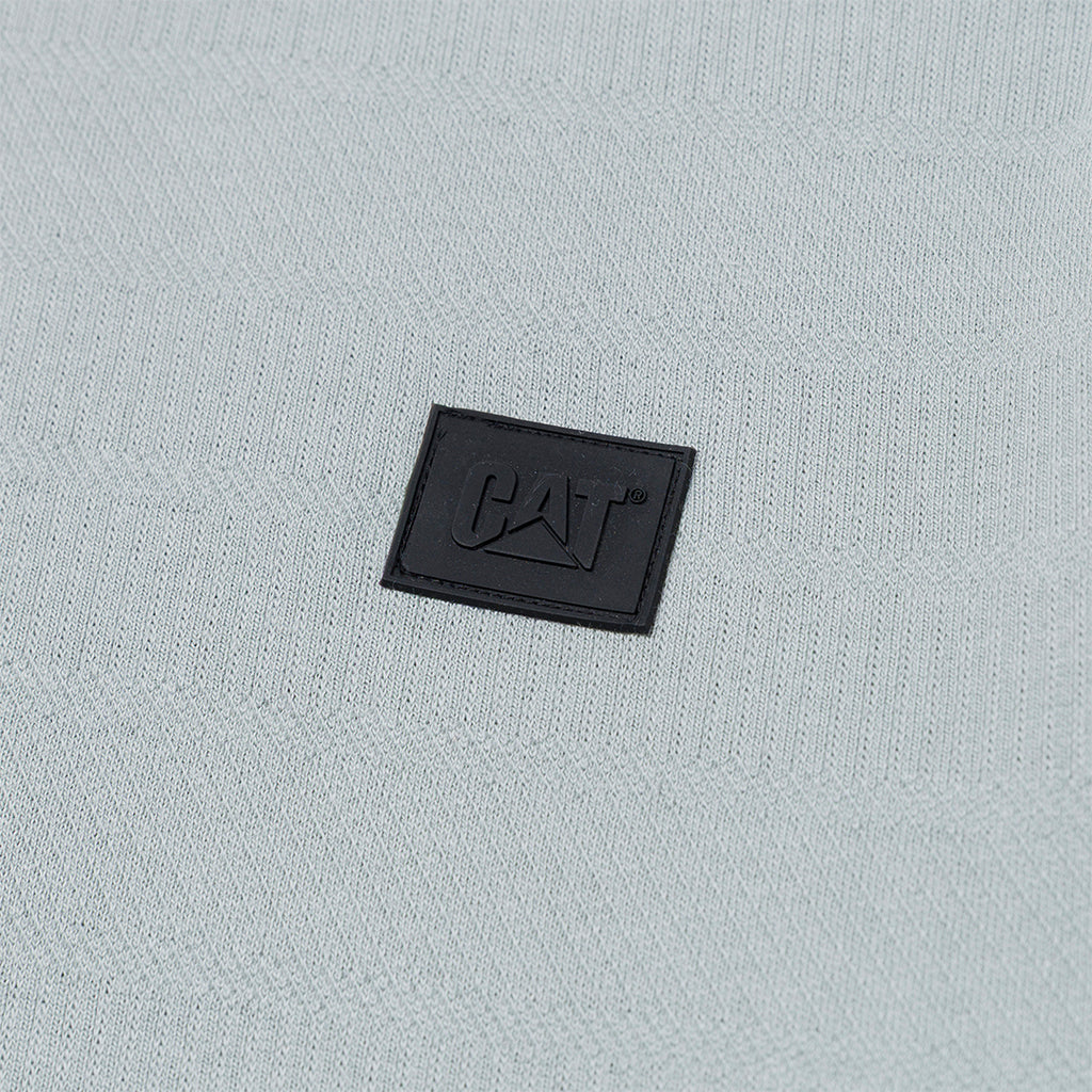 Camisa polo Cat Logo Jersey para hombre color gris