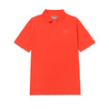 Camisa polo Cat Logo Pique para hombre color anaranjado