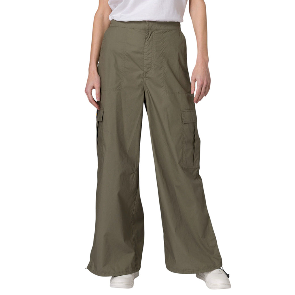 Pantalón cargo Pull On para mujer color olivo
