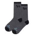 Calcetines Aop Bison unisex color gris
