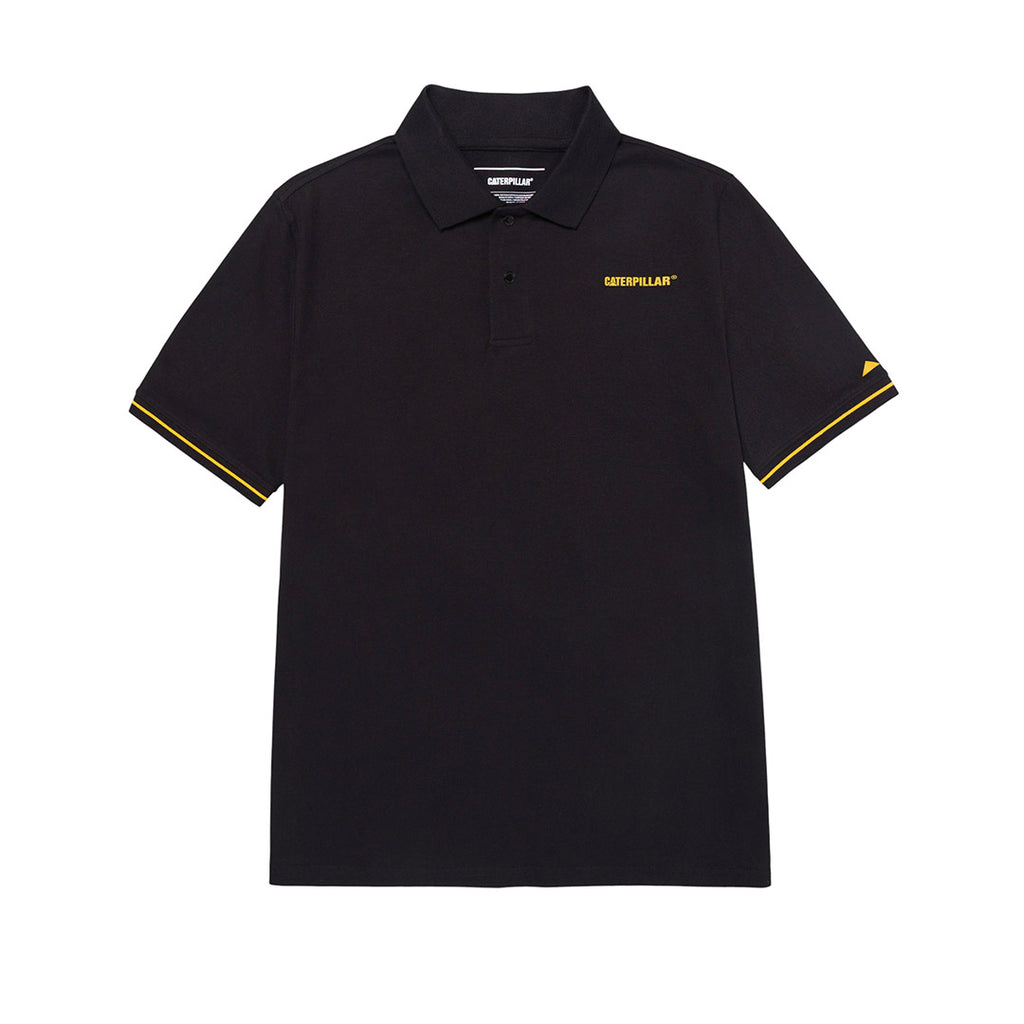 Camisa polo Slim para hombre color negro