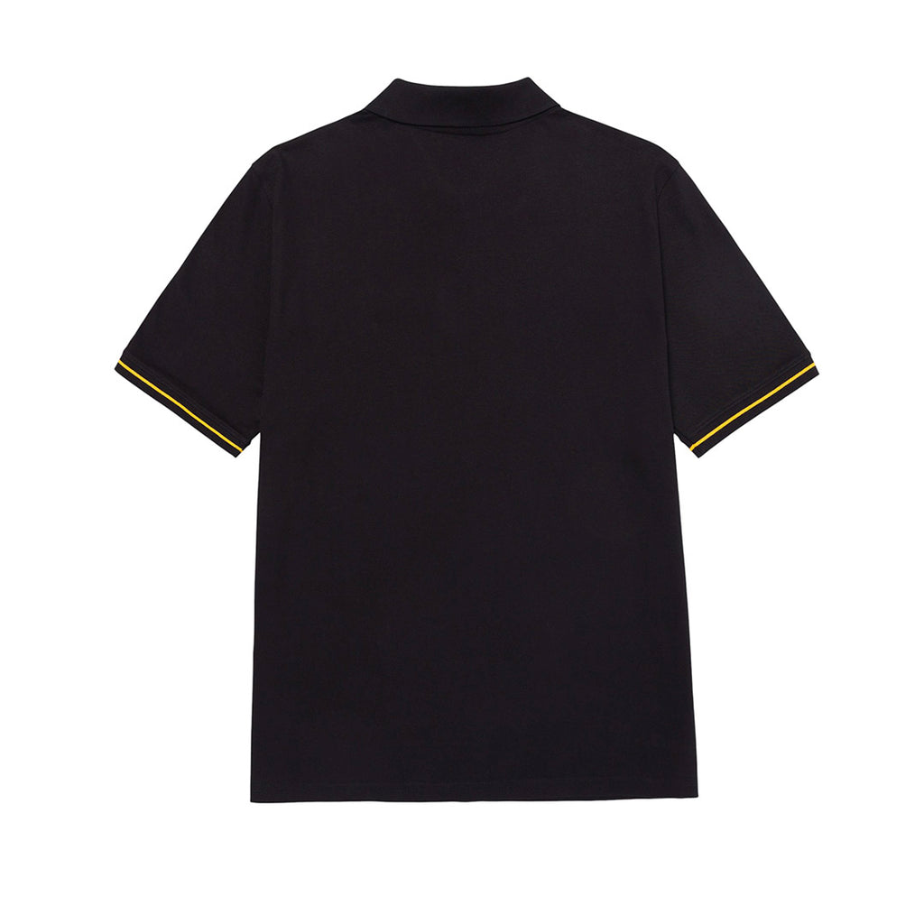 Camisa polo Slim para hombre color negro