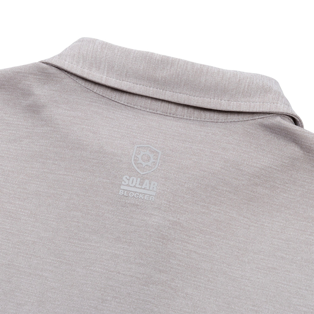 Camisa polo Cooling Lightweight para hombre color gris