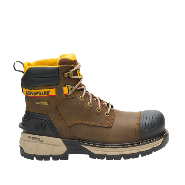 Botas industriales Excavator Powerspring WP CT para hombre color café
