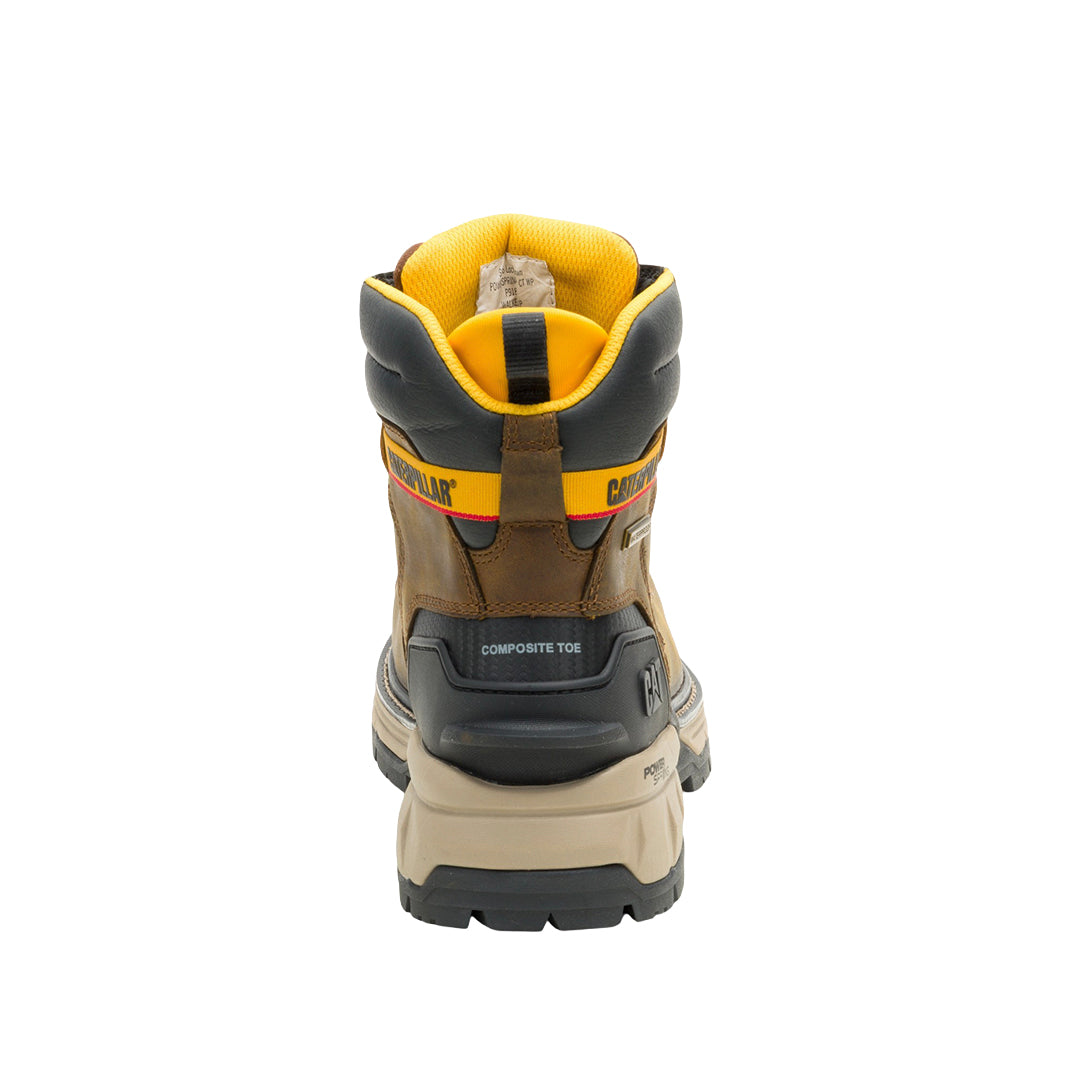 Botas industriales Excavator Powerspring WP CT para hombre color café