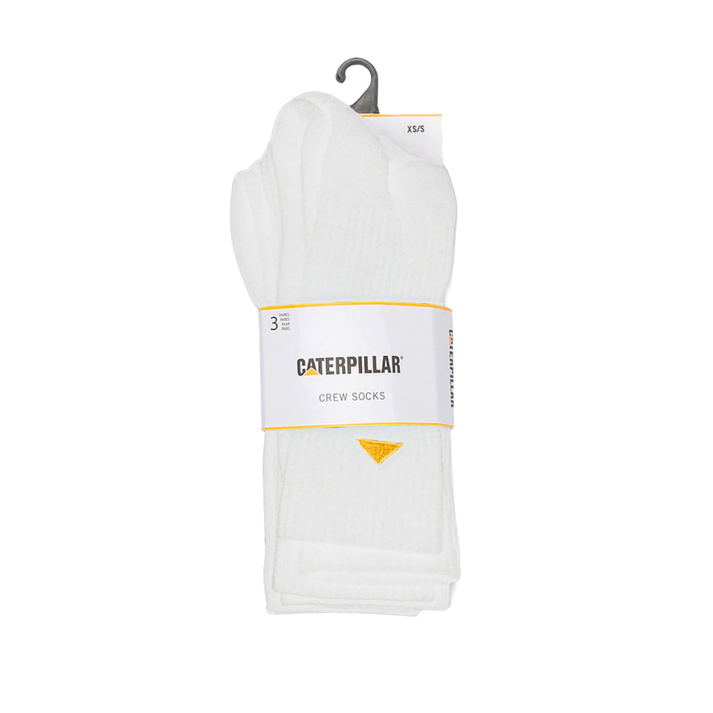 Calcetines Crew 3 pack unisex color blanco