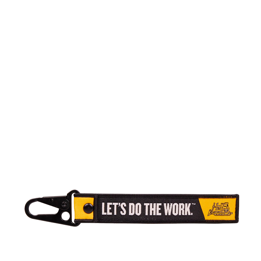 Llavero para equipaje Woventag  color amarillo