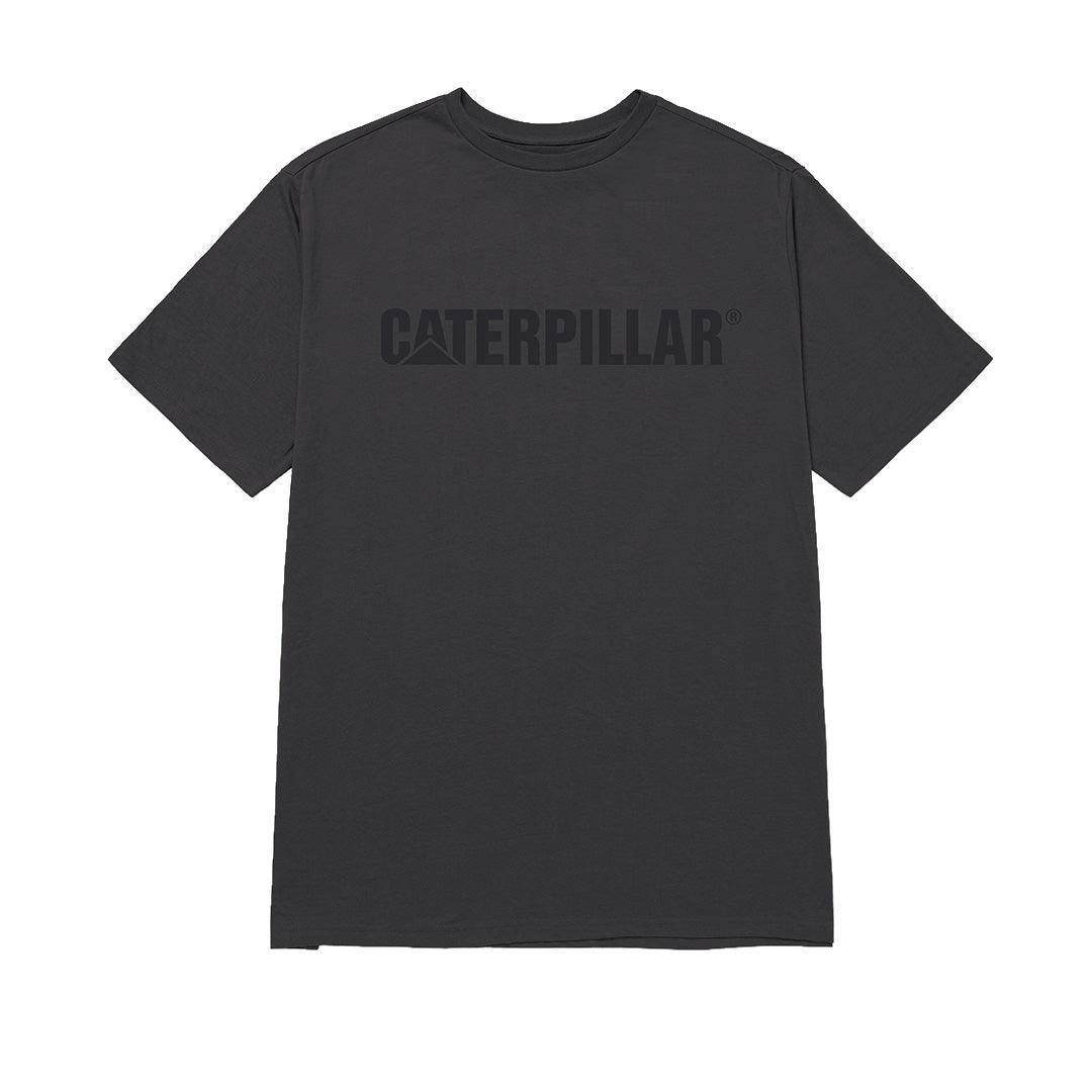 Camiseta Caterpillar Logo para hombre color negro