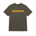 Camiseta Caterpillar Logo para hombre color verde
