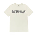 Camiseta Caterpillar Logo para hombre color blanco