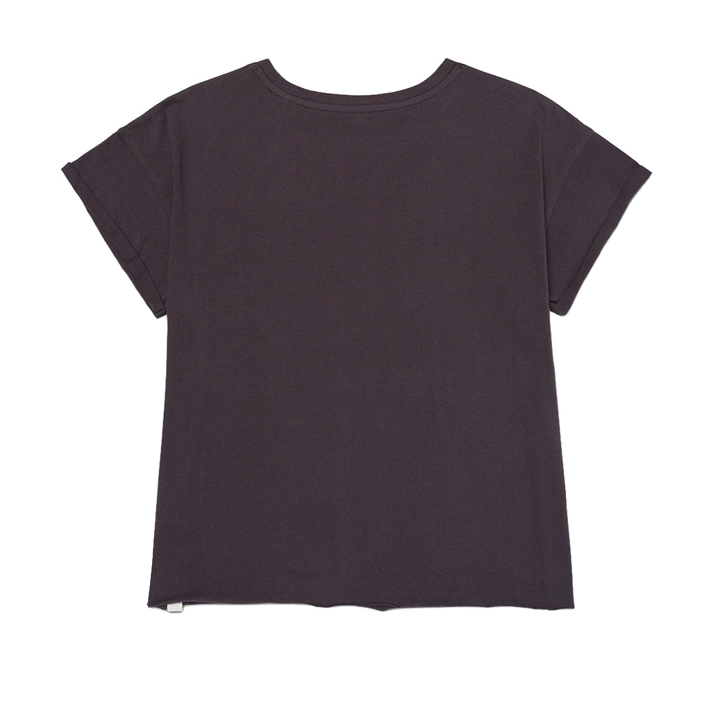 Camiseta Peoria Relaxed para mujer color negro