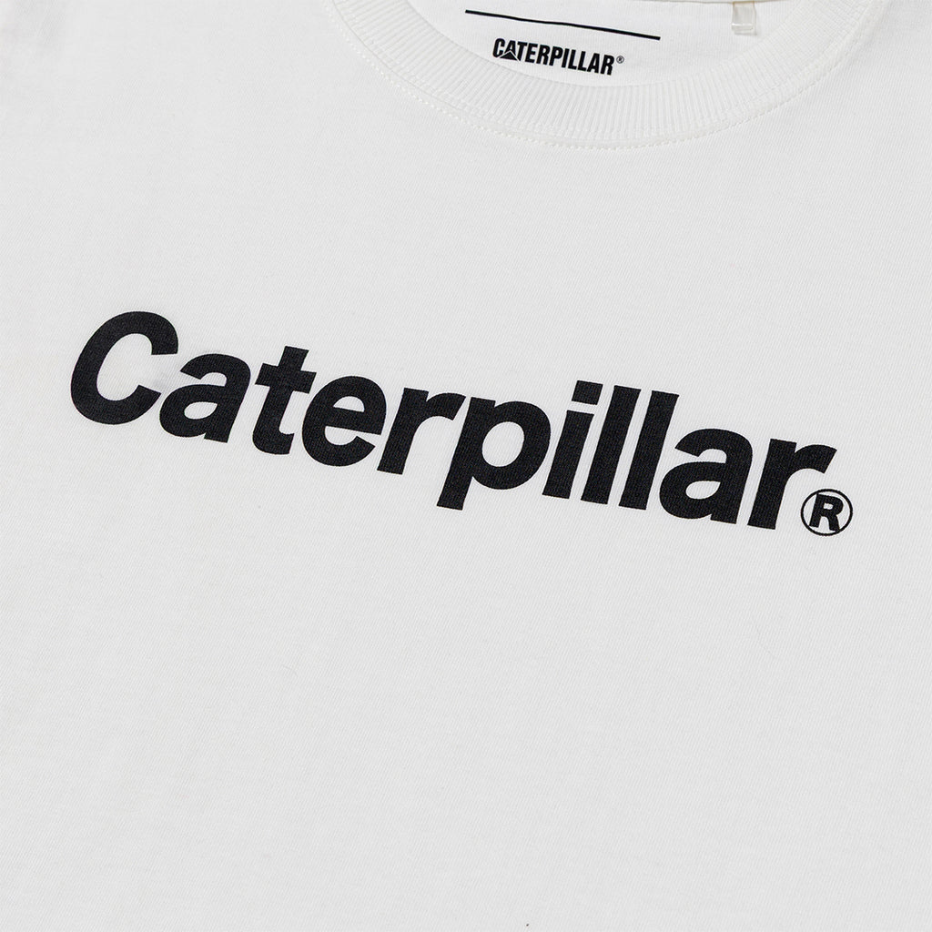 Camiseta Ringer Crop para mujer color blanco