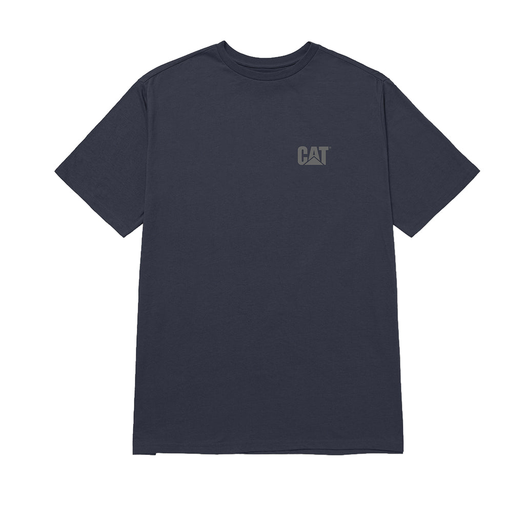 Camiseta Cat para hombre color negro