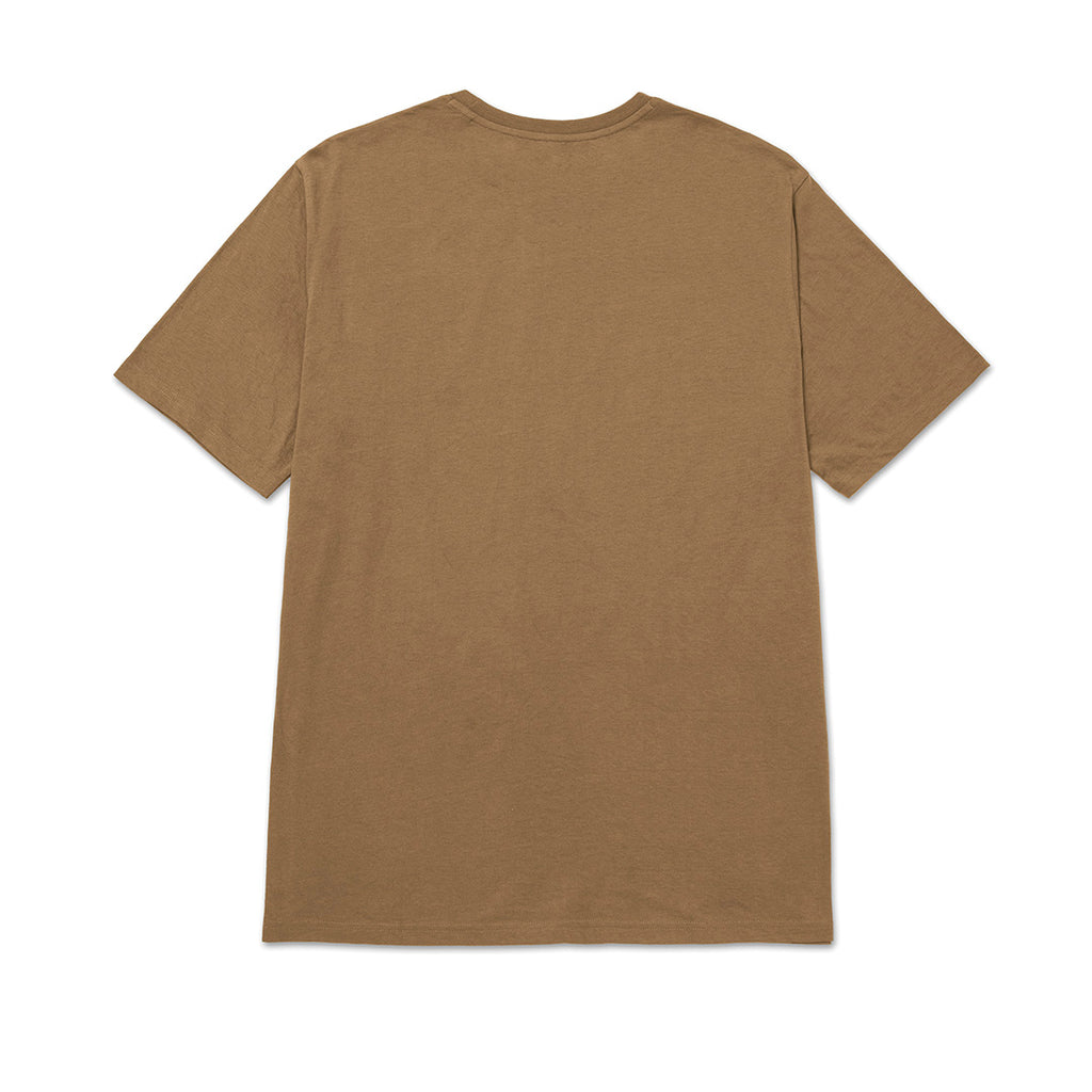 Camiseta Cat para hombre color café