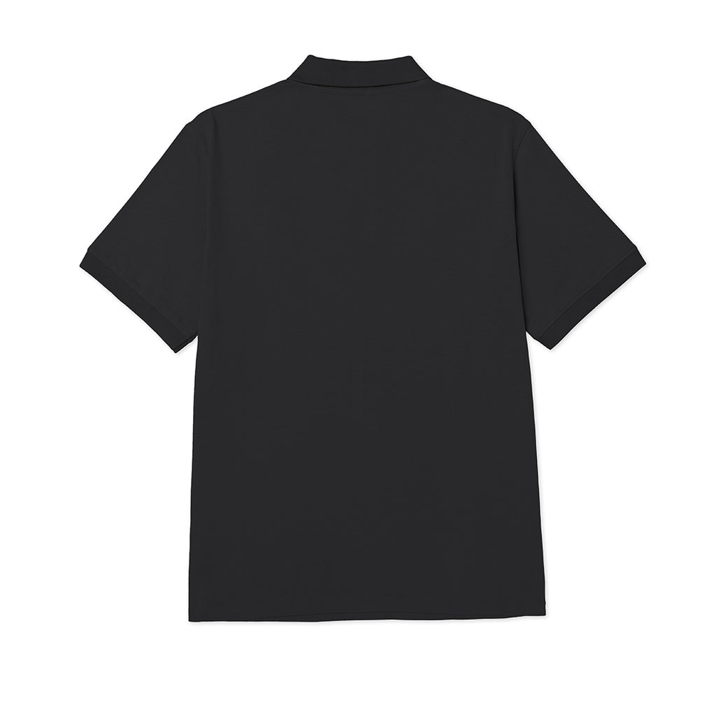Camisa polo Cat Logo para hombre color negro