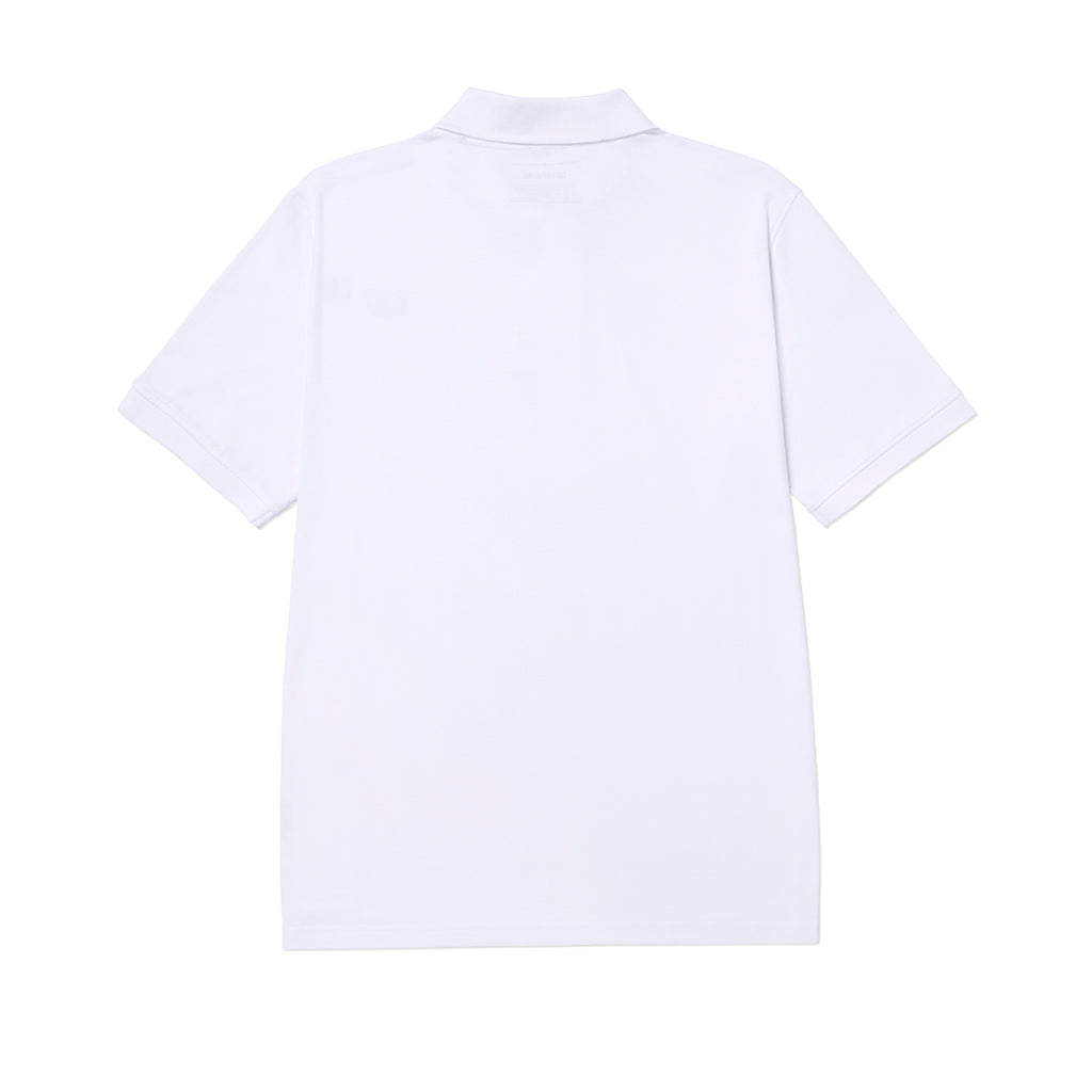 Camisa polo Cat Logo para hombre color blanco