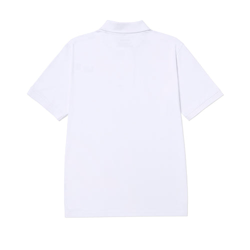 Camisa polo Cat Logo para hombre color blanco