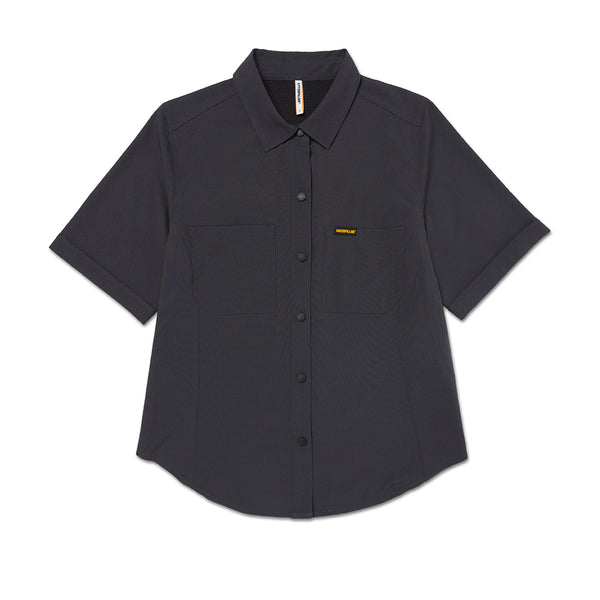 Camisa W Lightweight Tech para mujer color negro