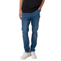 Jeans skinny Triblend para hombre color indigo