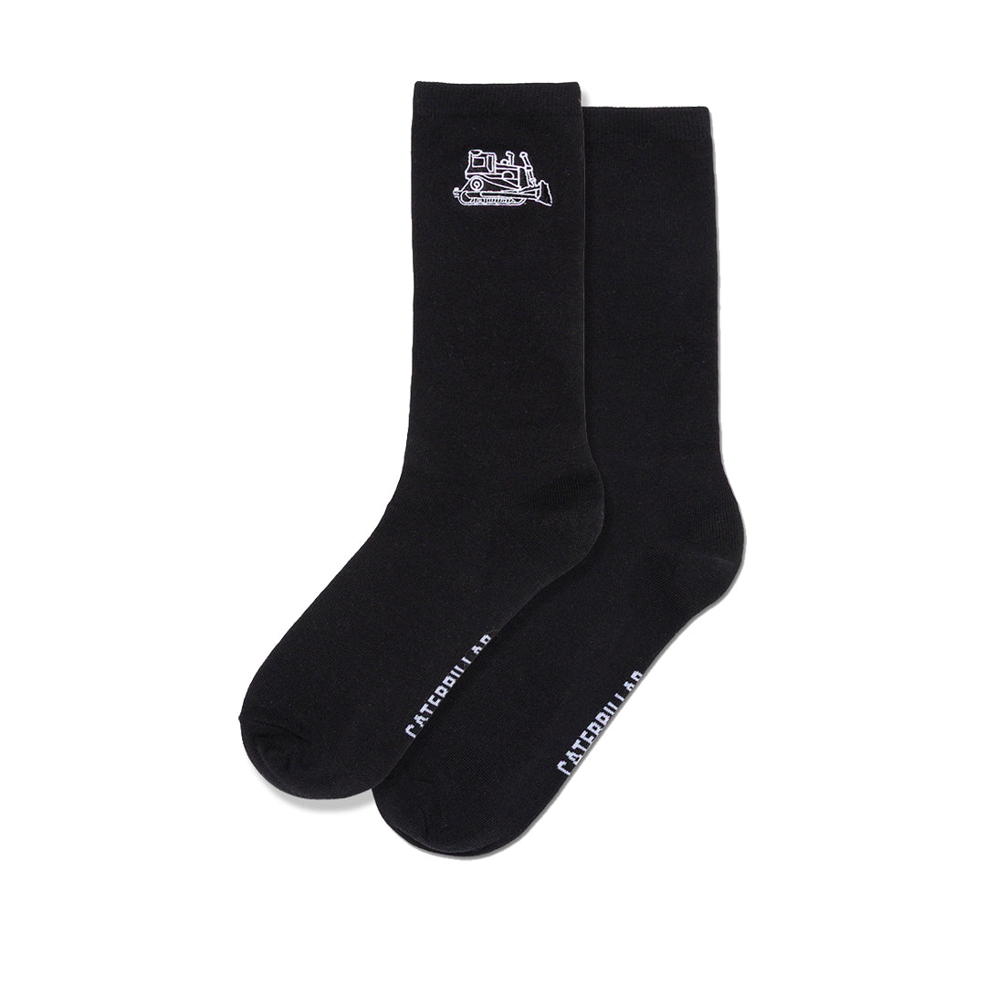 Calcetines Aop Crew para hombre color negro